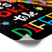 Poster Autism Aware Acceptance Women Kid Its Ok To Be (Coin)