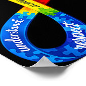 Poster Autism infinity ribbon design a neurodiversity (Coin)