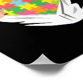 Poster Autism Superhero Enseignant de l'éducation spécial (Coin)