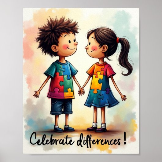Poster Autisme (Devant)