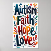 Poster Autisme (Devant)