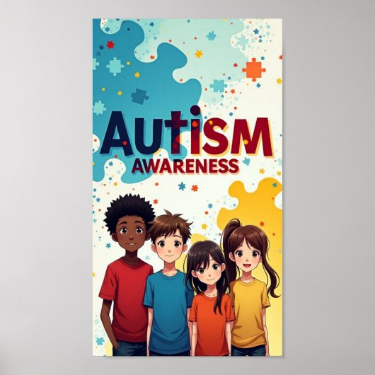 Poster Autisme (Devant)
