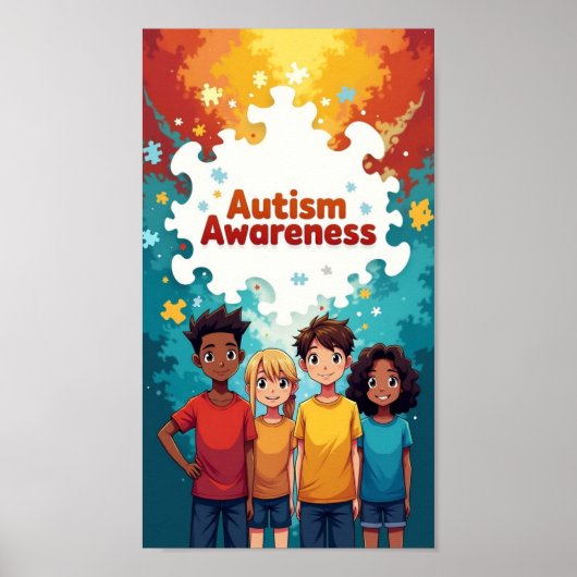 Poster Autisme (Devant)