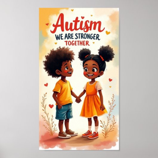 Poster Autisme (Devant)