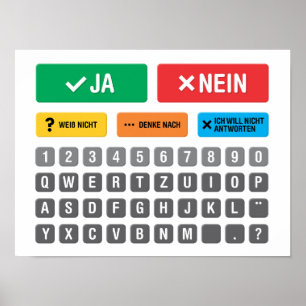Poster Autisme allemand AAC PECS Pointing Communication 0