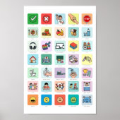 Poster Autisme anglais AAC PECS Pointing Communication 04 (Devant)