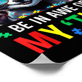 Poster Autisme Drôle Être En Awe De Mon Mème Tisme Autist (Coin)