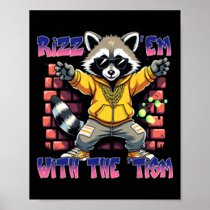 Poster Autisme Drôle Rizz Em Avec Le Mème Tisme Autistiqu