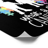 Poster Autisme Enseignant De L'Éducation Spéciale Pour En (Coin)