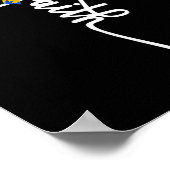 Poster Autisme Foi Croix Autisme Autistique Drôle Autisme (Coin)