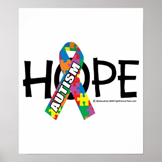 Poster Autisme Hope 3 (Devant)