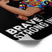 Poster Autisme Maman Indestructible Sensibilisation sur l (Coin)