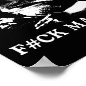 Poster Autisme Powered F#ck Machine Drôle Mème Frog Autis (Coin)