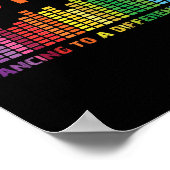Poster Autisme Puzzle Sensibilisation sur l'autisme Danse (Coin)