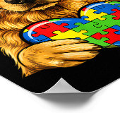 Poster Autisme sensibilisation autiste  (Coin)