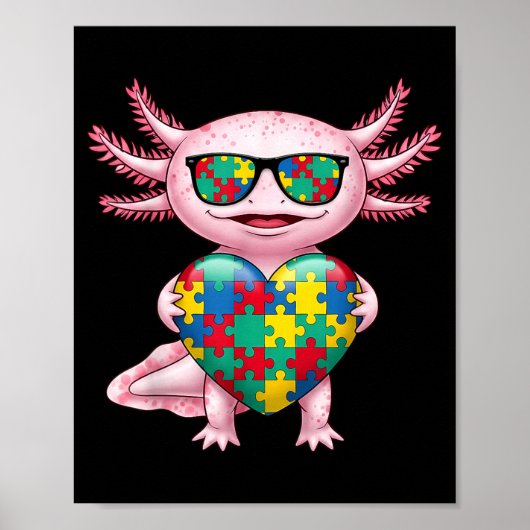 Poster Autisme sensibilisation autistique  (Devant)