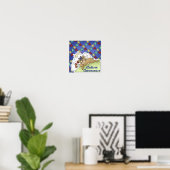 Poster Autisme Sensibilisation Sleeping Bear (Bureau à domicile)