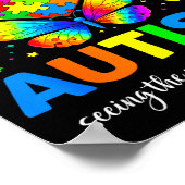 Poster Autisme voir le monde différemment autisme (Coin)