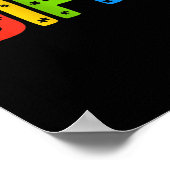 Poster Autiste | Osez Être Différent Cute Shiba Inu Dog (Coin)