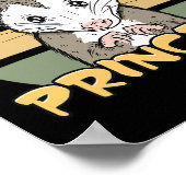 Poster Autistic Princess Cute Opossum Sensibilisation sur (Coin)