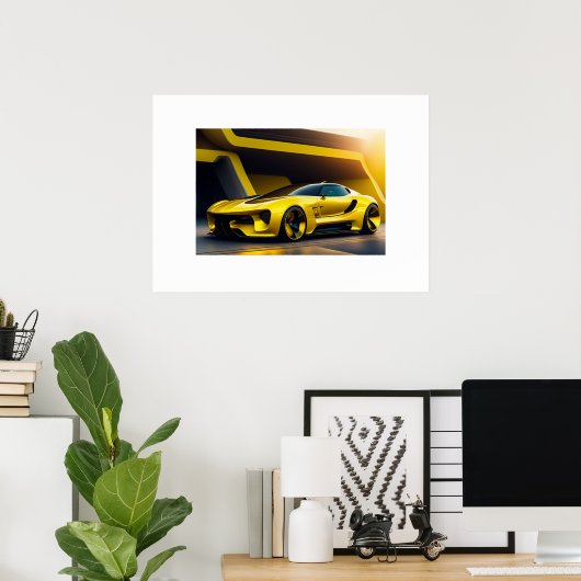 Poster Auto (Bureau à domicile)