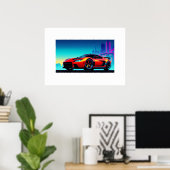 Poster Auto (Bureau à domicile)