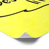 Poster Auto-amélioration Stimuler la confiance Citation (Coin)