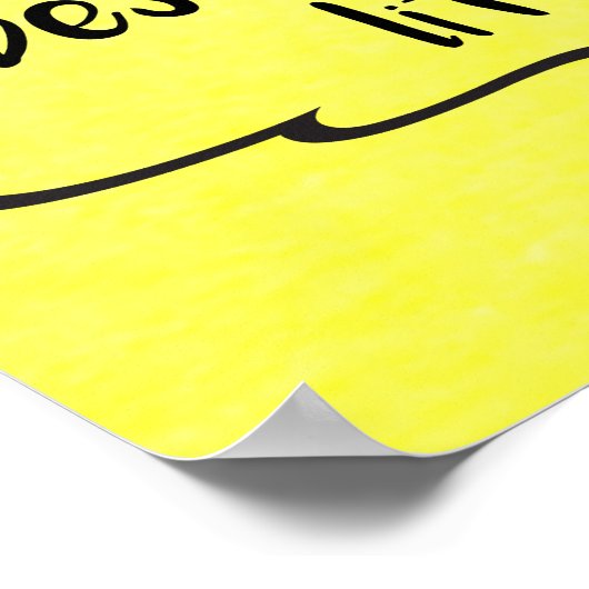 Poster Auto-amélioration Stimuler la confiance Citation (Coin)