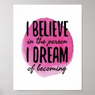 Poster auto-amour mots de motivation pour l'autosoin