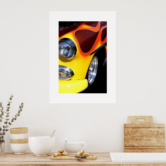 Poster auto classique (Cuisine)