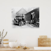 Poster Auto électrique primitive : 1919 (Cuisine)