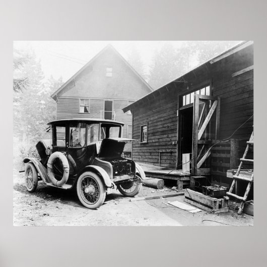 Poster Auto électrique primitive : 1919 (Devant)