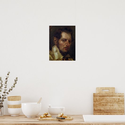 Poster Auto-portrait (Cuisine)