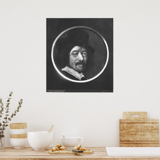 Poster Auto-portrait (Cuisine)