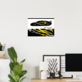 Poster Auto Racing (Bureau à domicile)