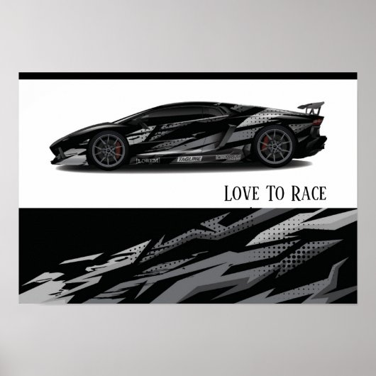 Poster Auto Racing (Devant)