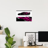 Poster Auto Racing (Bureau à domicile)