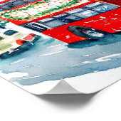 Poster Autobus à impériale rouge de Londres, (A) (Coin)