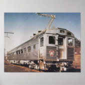 Poster Autocar électrique Silverliner de Pennsylvanie (Devant)