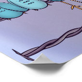 Poster Autocar volant (Coin)