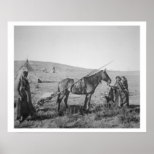 Poster Autochtones des Cris de l'Ouest du Canada, c.1 (Devant)