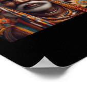 Poster Autocollant aborigène australien (Coin)