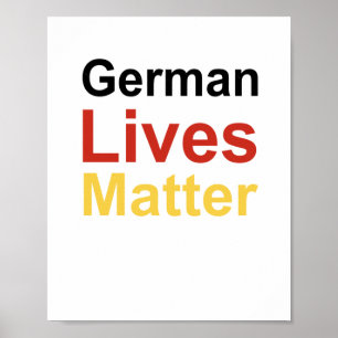 Poster Autocollant allemand Lives