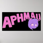 Poster autocollant aphmau (Devant)