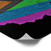 Poster Autocollant Ohio Pride (Coin)