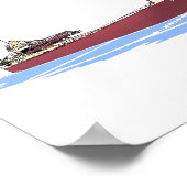 Poster Autodéchargeur de la réserve de fret des Grands La (Coin)