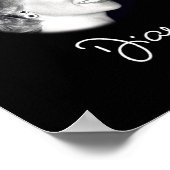 Poster Autographe de la princesse Diana (Coin)