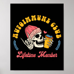 Poster Autoimmune Disease Awareness Autoimmune Club Lifet