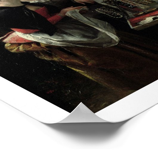 Poster Autolycus, scène de 'A Winter's Tale', 1836 (huile (Coin)