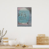 Poster automatique Paul Klee Twitter (Cuisine)